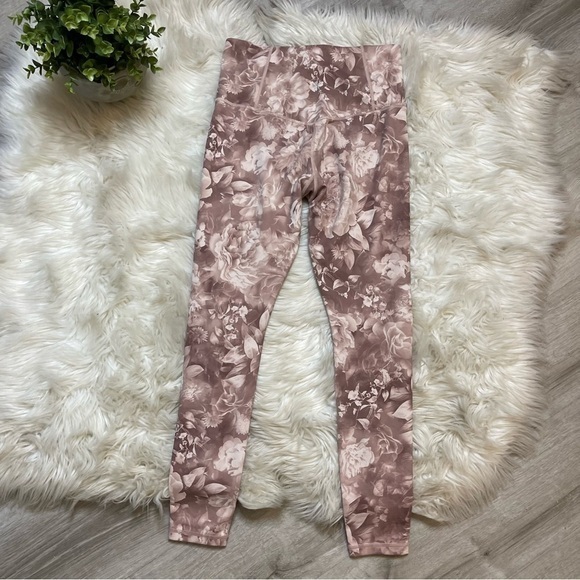 Athleta Elation Rose Floral‎ Printed Tight Pant Leggings - Picture 6 of 8
